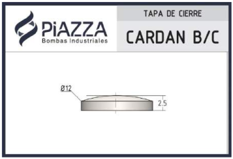 Tapa de cierre