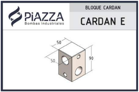 Bloque Cardan - Puntera: E