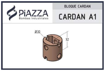 Bloque Cardan - Puntera: A1