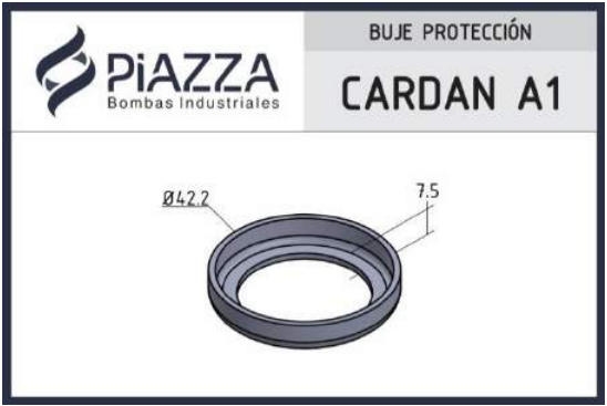 Buje de protección para Cardan - Puntera: A1