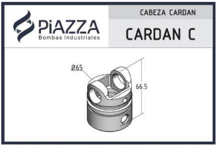 Cabeza Cardan - Puntera: C