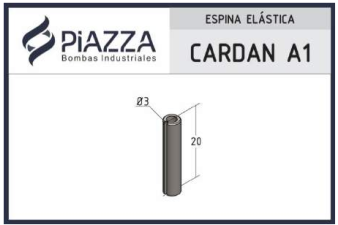 Espina elástica para cardan A1