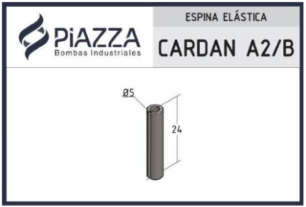 Espina Elástica para Cardan - Puntera: A2 / B