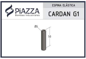 Espina Elástica para Cardan - Puntera: G1