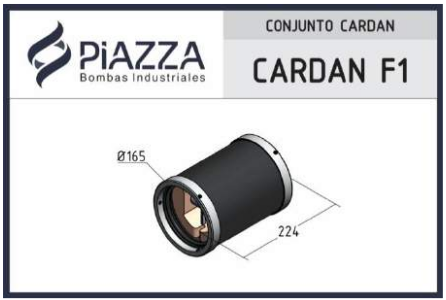 Conjunto Cardan Completo F1