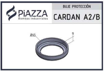 [BPROT-PCAR-0A2/B] Buje de protección para Cardan - Puntera: A2 / B