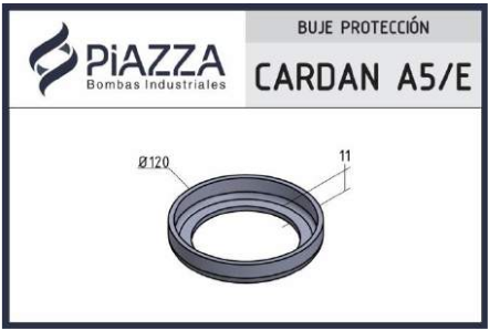 [BPROT-PCAR-0A5/E] Buje de protección para Cardan - Puntera: A5 / E
